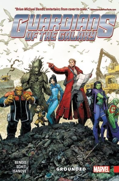 Cover for Brian Michael Bendis · Guardians Of The Galaxy: New Guard Vol. 4: Grounded (Hardcover Book) (2017)