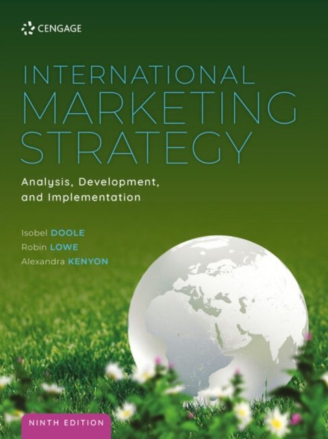 Cover for Doole, Isobel (Sheffield Hallam University) · International Marketing Strategy: Analysis, Development and Implementation (Paperback Bog) (2022)