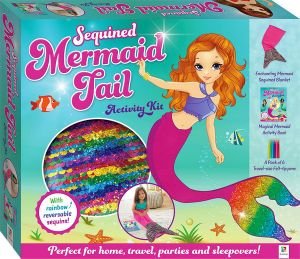 Cover for Hinkler Books Hinkler Books · Sequinned Mermaid Tail Activity Kit (Book) (2018)