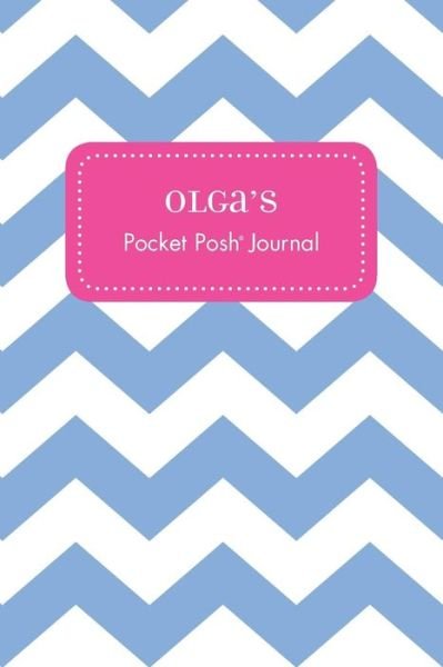 Cover for Andrews McMeel Publishing · Olga's Pocket Posh Journal, Chevron (Paperback Bog) (2016)