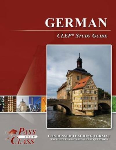 Cover for Passyourclass · German CLEP Test Study Guide (Paperback Book) (2018)