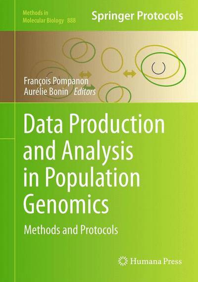 Cover for Fran Ois Pompanon · Data Production and Analysis in Population Genomics: Methods and Protocols - Methods in Molecular Biology (Hardcover Book) [2012 edition] (2012)