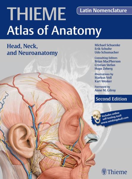 Cover for Michael Schünke · Thieme Atlas of Anatomy volume 3: Head, Neck and Neuroanatomy (Bound Book) (2016)