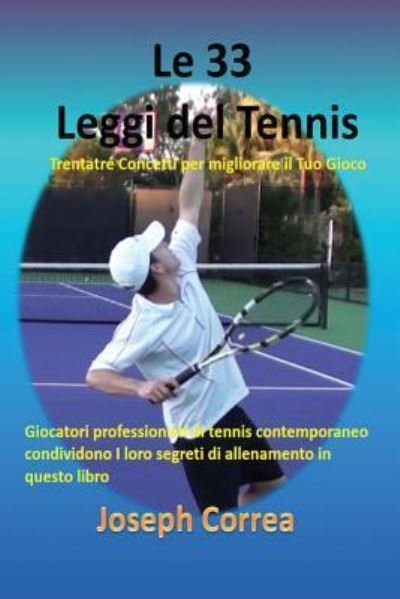 Cover for Joseph Correa · Le 33 Leggi del Tennis (Pocketbok) (2016)