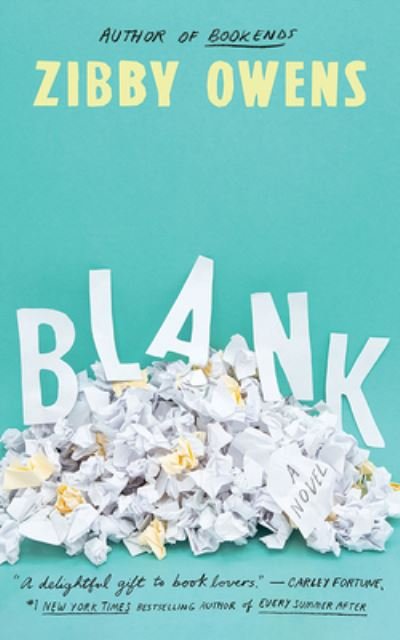 Cover for Zibby Owens · Blank: A Novel (Hardcover Book) (2024)