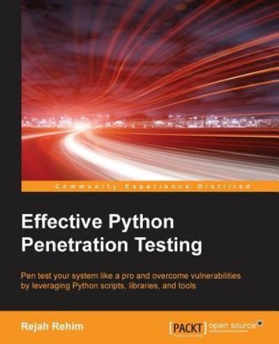 Cover for Rejah Rehim · Effective Python Penetration Testing (Pocketbok) (2016)