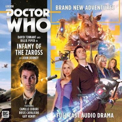 Cover for John Dorney · The Tenth Doctor Adventures: Infamy of the Zaross - Doctor Who - The Tenth Doctor Adventures (Audiobook (CD)) (2018)