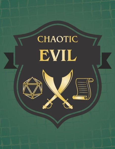 Cover for Puddingpie Notebooks · Chaotic Evil (Paperback Book) (2018)