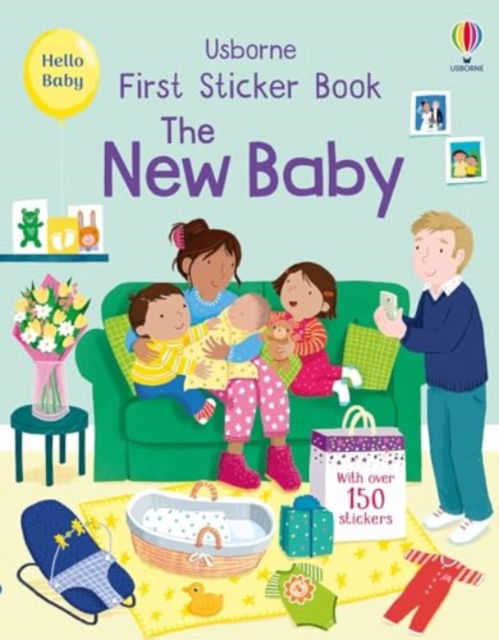 First Sticker Book The New Baby - First Sticker Books - Jessica Greenwell - Bøger - Usborne Publishing Ltd - 9781805070696 - 4. juli 2024