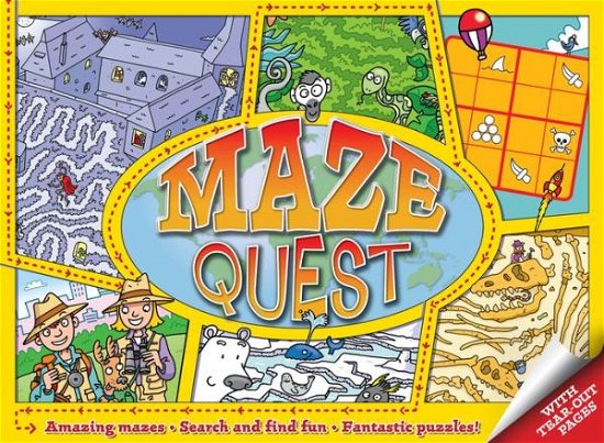 Cover for Andy Peters · Maze Quest: Start Your Puzzle Adventure Now! (Paperback Book) (2012)