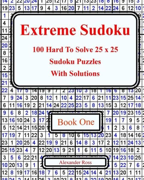 Cover for Alexander Ross · Extreme Sudoku (Pocketbok) (2017)