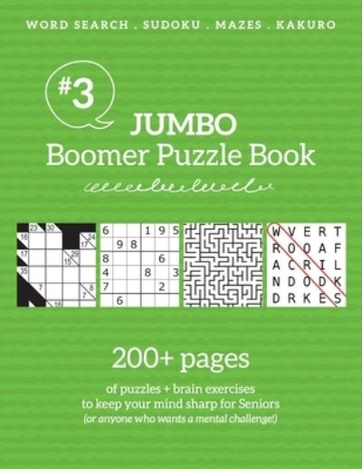 Cover for Barb Drozdowich · Jumbo Boomer Puzzle Book #3 (Paperback Book) (2020)