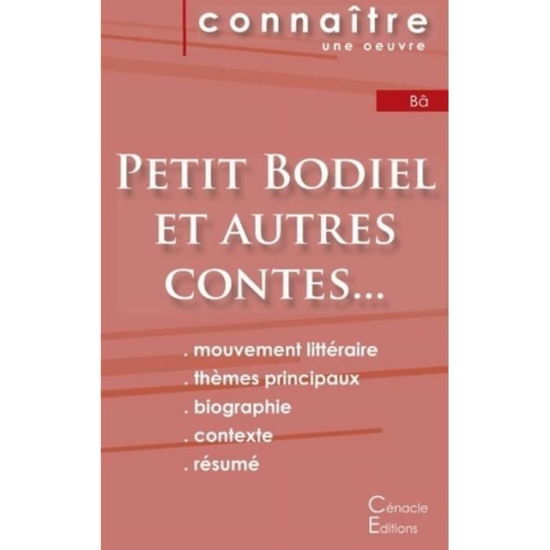 Cover for Amadou Hampâté Bâ · Fiche de lecture Petit Bodiel et autres contes de la savane (Analyse litteraire de reference et resume complet) (Paperback Book) (2022)