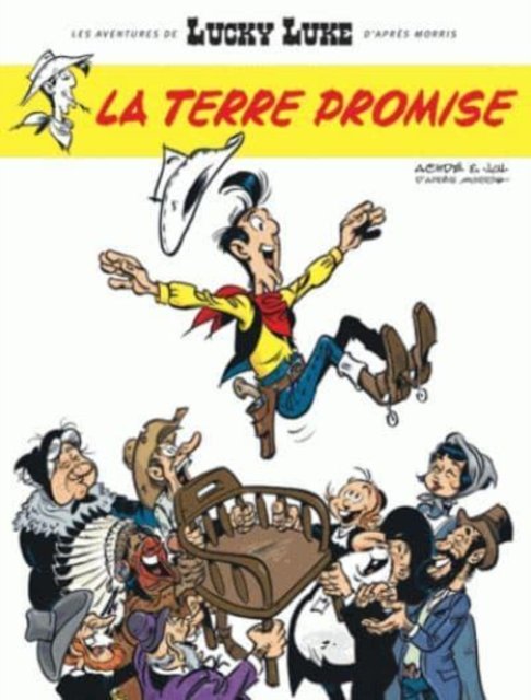 Cover for Jul · Lucky Luke: La terre promise (Hardcover Book) (2016)