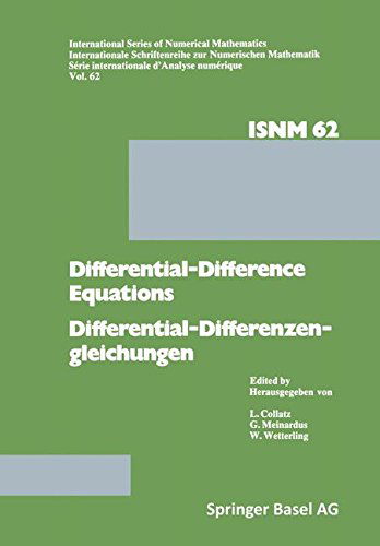 Cover for Collatz · Differential-Difference Equations / Differential-Differenzengleichungen: Applications and Numerical Problems / Anwendungen und numerische Probleme - International Series of Numerical Mathematics (Taschenbuch) [Softcover reprint of the original 1st ed. 1983 edition] (2014)