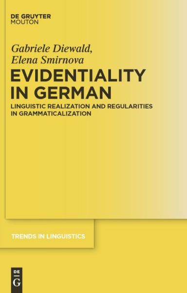 Cover for G. Diewald · Evidentiality in German (Book) (2010)