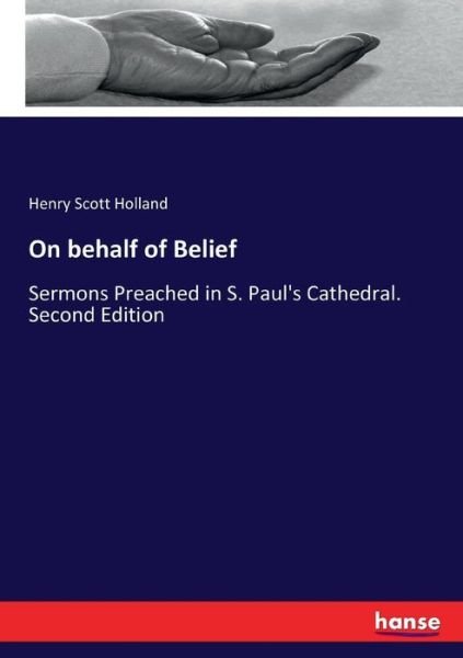 Cover for Holland · On behalf of Belief (Buch) (2017)