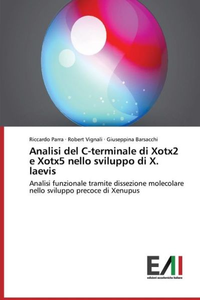 Cover for Parra Riccardo · Analisi Del C-terminale Di Xotx2 E Xotx5 Nello Sviluppo Di X. Laevis (Paperback Book) (2015)