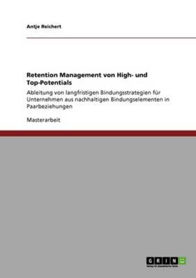 Cover for Reichert · Retention Management von High- (Book) [German edition] (2008)