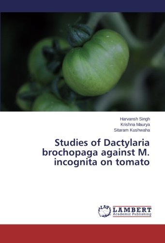 Cover for Sitaram Kushwaha · Studies of Dactylaria Brochopaga Against M. Incognita on Tomato (Paperback Book) (2014)