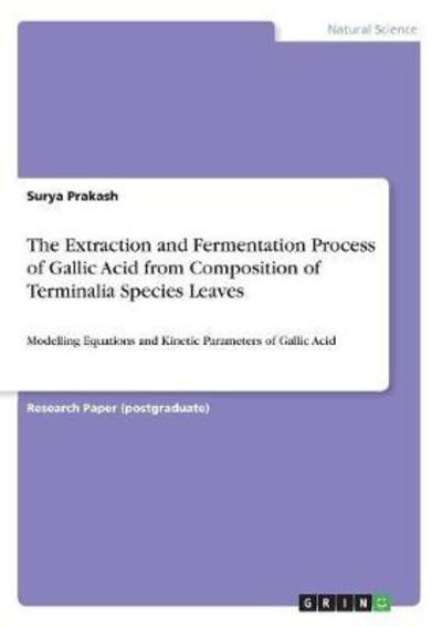 Cover for Prakash · The Extraction and Fermentation (Book)