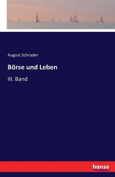 Cover for Schrader · Börse und Leben (Book) (2016)