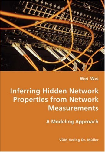 Cover for Wei Wei · Inferring Hidden Network Properties from Network Measurements (Paperback Book) (2007)