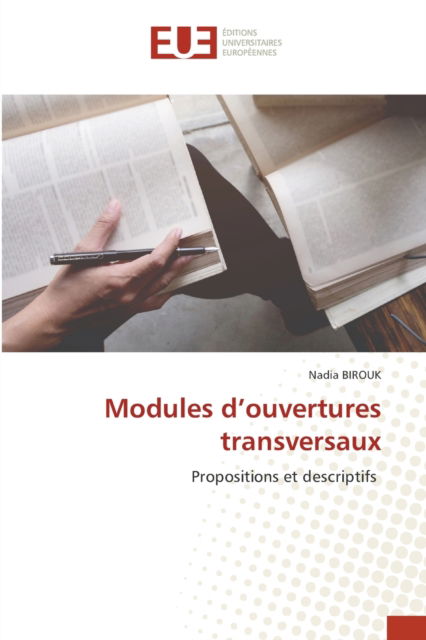 Cover for Nadia Birouk · Modules d'ouvertures transversaux (Paperback Book) (2021)