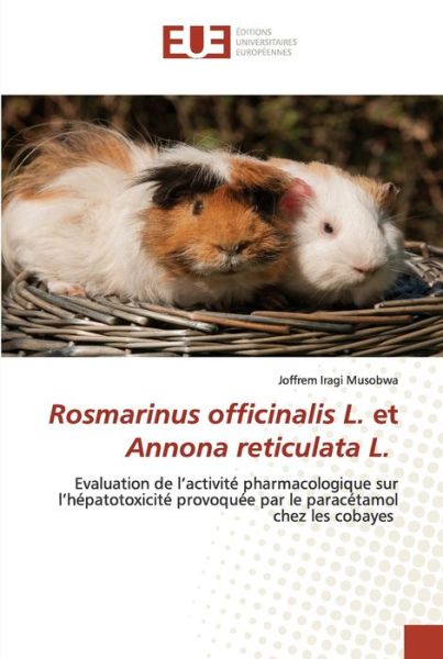 Cover for Joffrem Iragi Musobwa · Rosmarinus officinalis L. et Annona reticulata L. (Paperback Book) (2022)