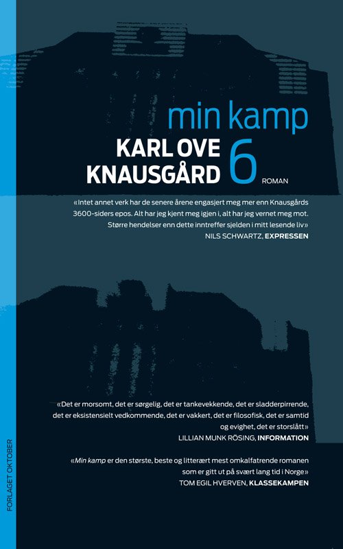 Cover for Karl Ove Knausgård · Min kamp: sjette bok (Bog) (2012)