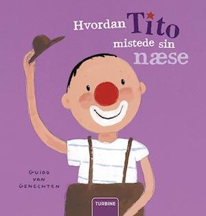 Cover for Guido van Genechten · Hvordan Tito mistede sin næse (Cardboard Book) [1. Painos] (2023)