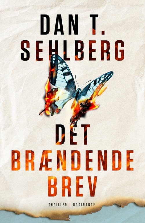 Cover for Dan T. Sehlberg · Det brændende brev (Bound Book) [1th edição] (2019)