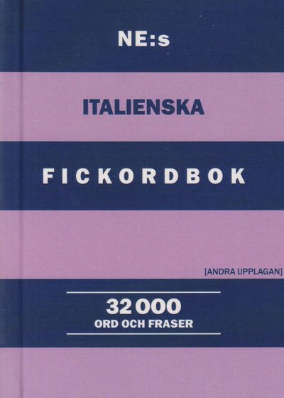 Cover for NE:s italienska fickordbok (Book) (2023)