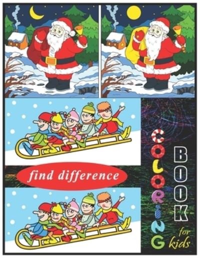 Cover for Rrssmm Books · Find Difference Coloring Book For Kids (Paperback Book) (2020)
