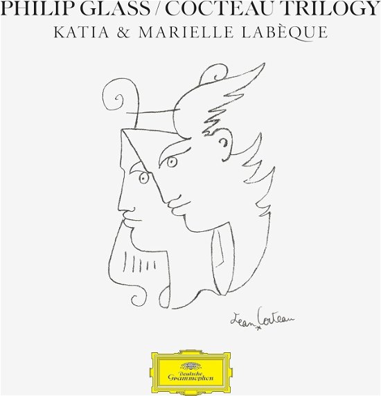 Cover for Katia Labeque &amp; Marielle Labeque · Philip Glass: Cocteau Trilogy (CD) (2024)