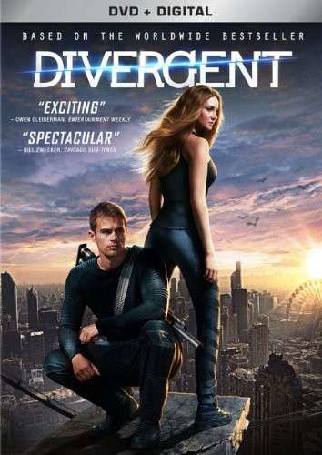 Cover for Divergent (DVD) (2014)