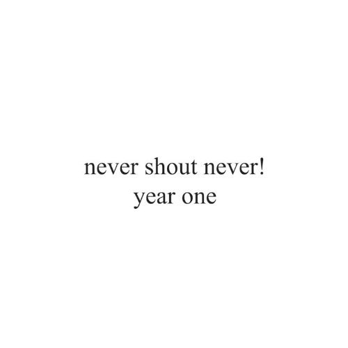 Cover for Never Shout Never · Year One (CD) (2014)