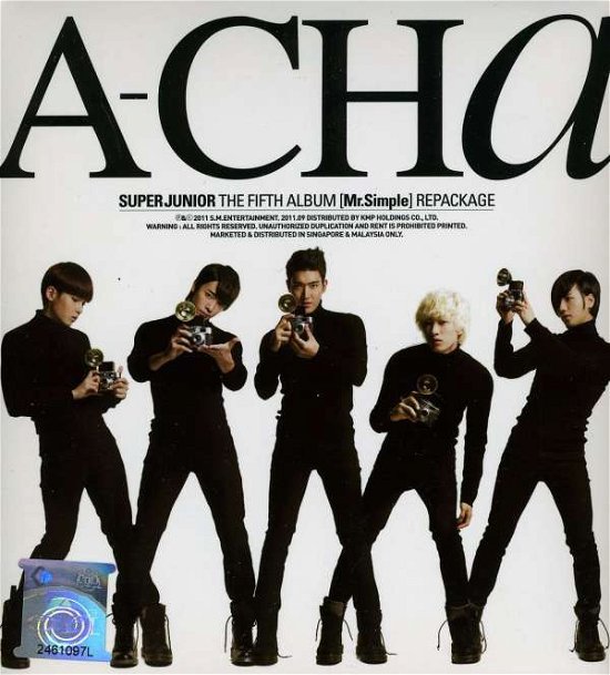 Cover for Super Junior · A-cha (Repackage) (Asia) (CD) [Repackaged] (2012)