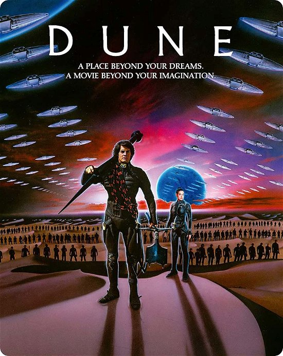 Dune Dual Format Steelbook - 4kuhd & Blu-ray - Filmes - SCI-FI / ADVENTURE - 0760137664697 - 5 de outubro de 2021