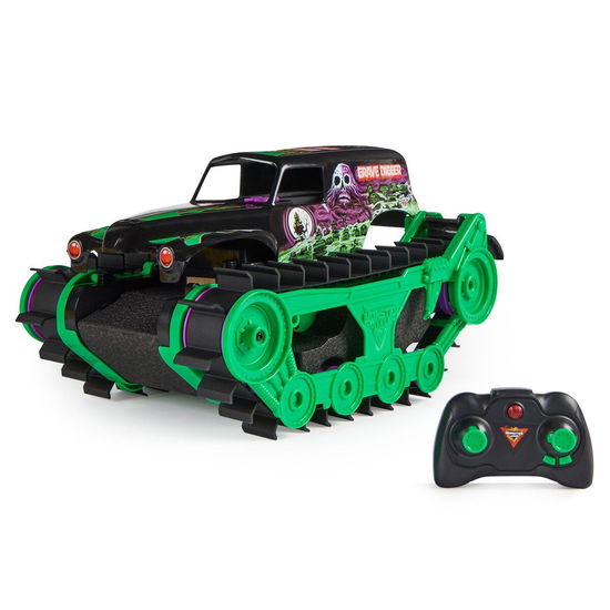 Cover for Spin Master · Monster Jam 1:15 Rc Gravedigger Trax (Leketøy)