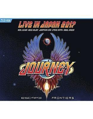 Cover for Journey · Escape &amp; Frontiers Live in Japan (Blu-ray/CD) (2019)