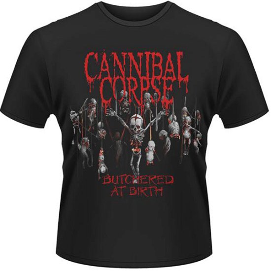 Cover for Cannibal Corpse · Butchered at Birth (T-shirt) [size S] [Black edition] (2015)