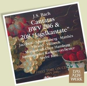 Bach:cantatas Bwv208 & 206 - Andre Rieu - Música - WARNER CLASSICS - 0825646964697 - 28 de agosto de 2008