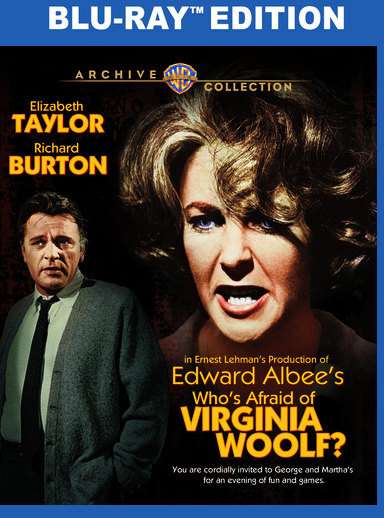 Cover for Who's Afraid of Virginia Woolf (Blu-Ray) (2016)