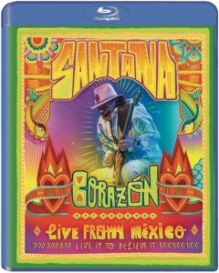 Cover for Santana · Santana-corazon - Live from Mexico (DVD) (2014)
