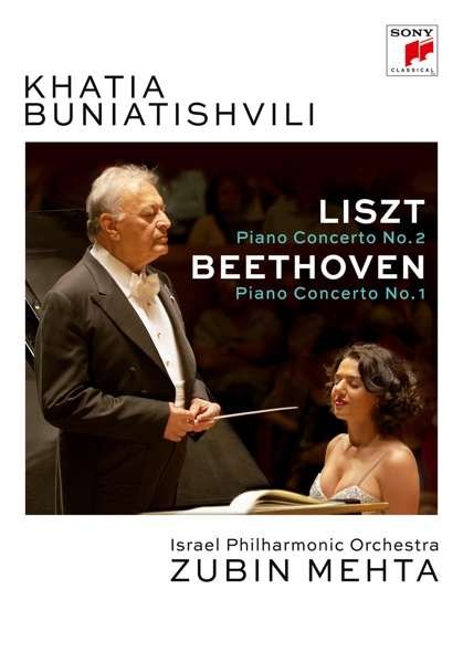 Cover for Khatia Buniatishvili · Liszt: Piano Concerto No. 2 in a Major, S 125 &amp; Beethoven: Piano Concerto No. 1 in C Major, Op. 15 (DVD) (2016)