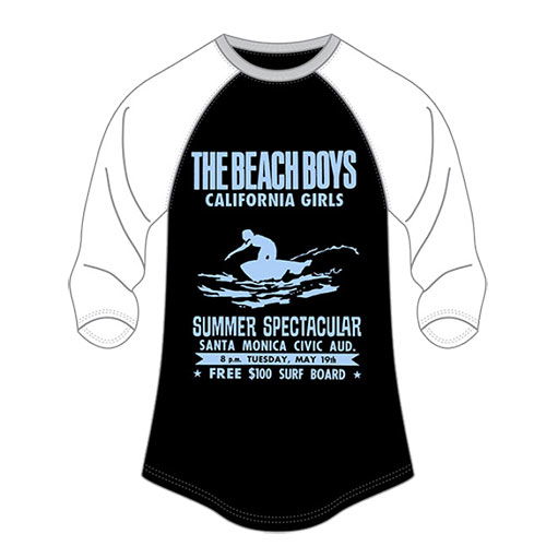 Beach Boys (The): Spectacular (Baseball Shirt Donna Tg. 18) - Rockoff - Marchandise - Bravado - 2100043534697 - 