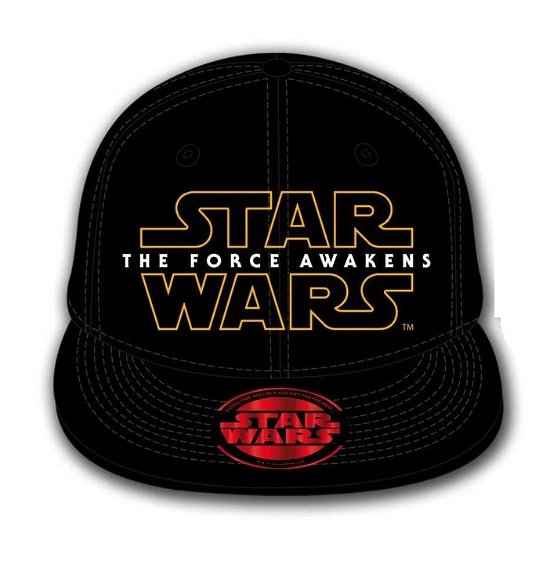 Cover for Timecity · Star Wars Vii - The Force Awakens Logo Black Snap Back Cap (MERCH)