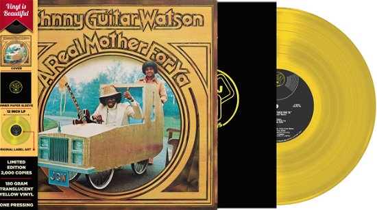 Cover for Johnny Guitar Watson · A Real Mother for Ya (Yellow Vinyl) (LP) (2017)