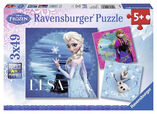 Cover for Ravensburger · Puzzel Frozen: 3x49 stukjes (092697) (Leketøy) (2013)